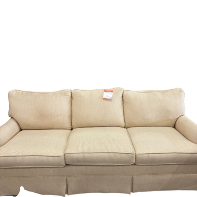 3 SEATER WAFFLE KNIT STYLE COUCH