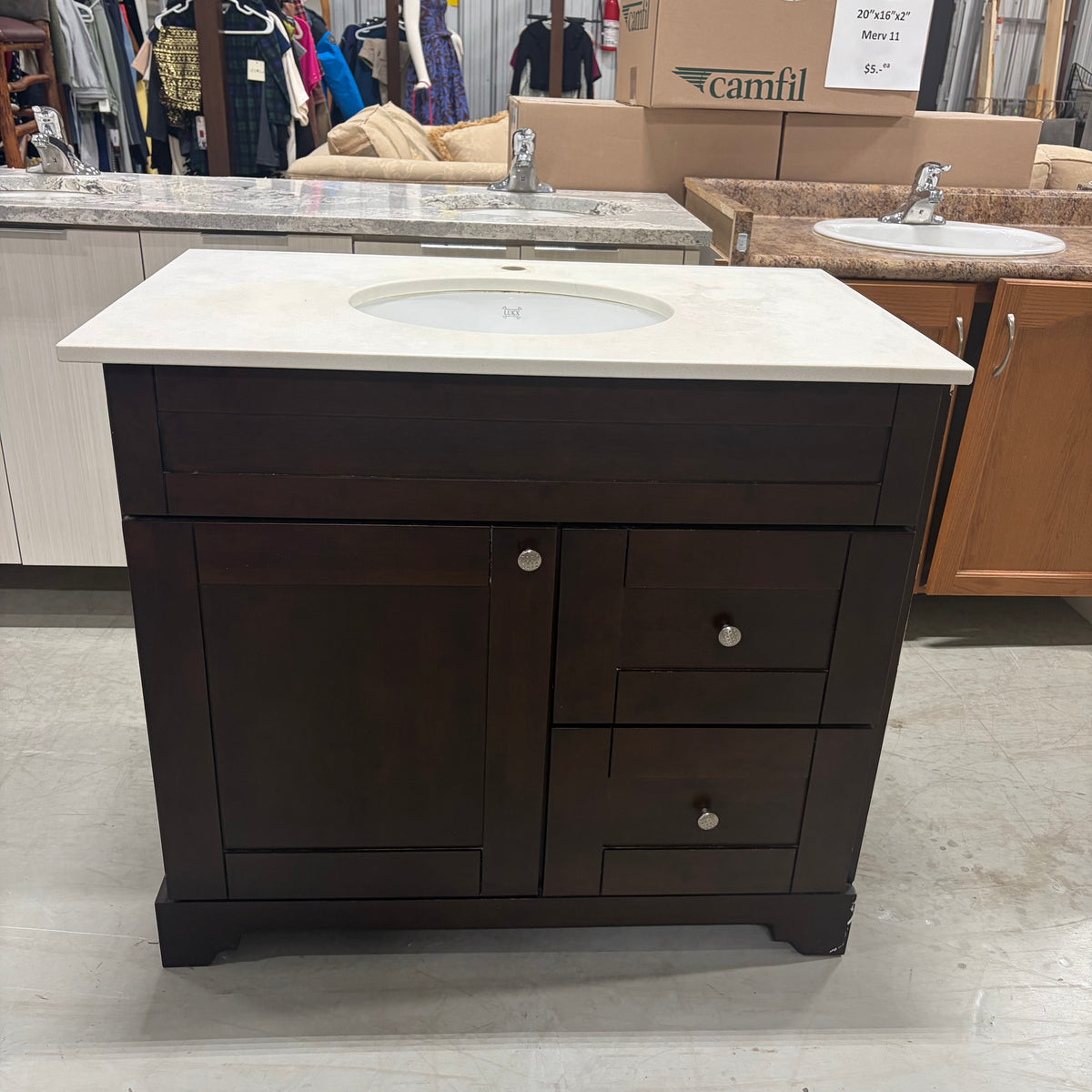 Single Sink Bath Vanity