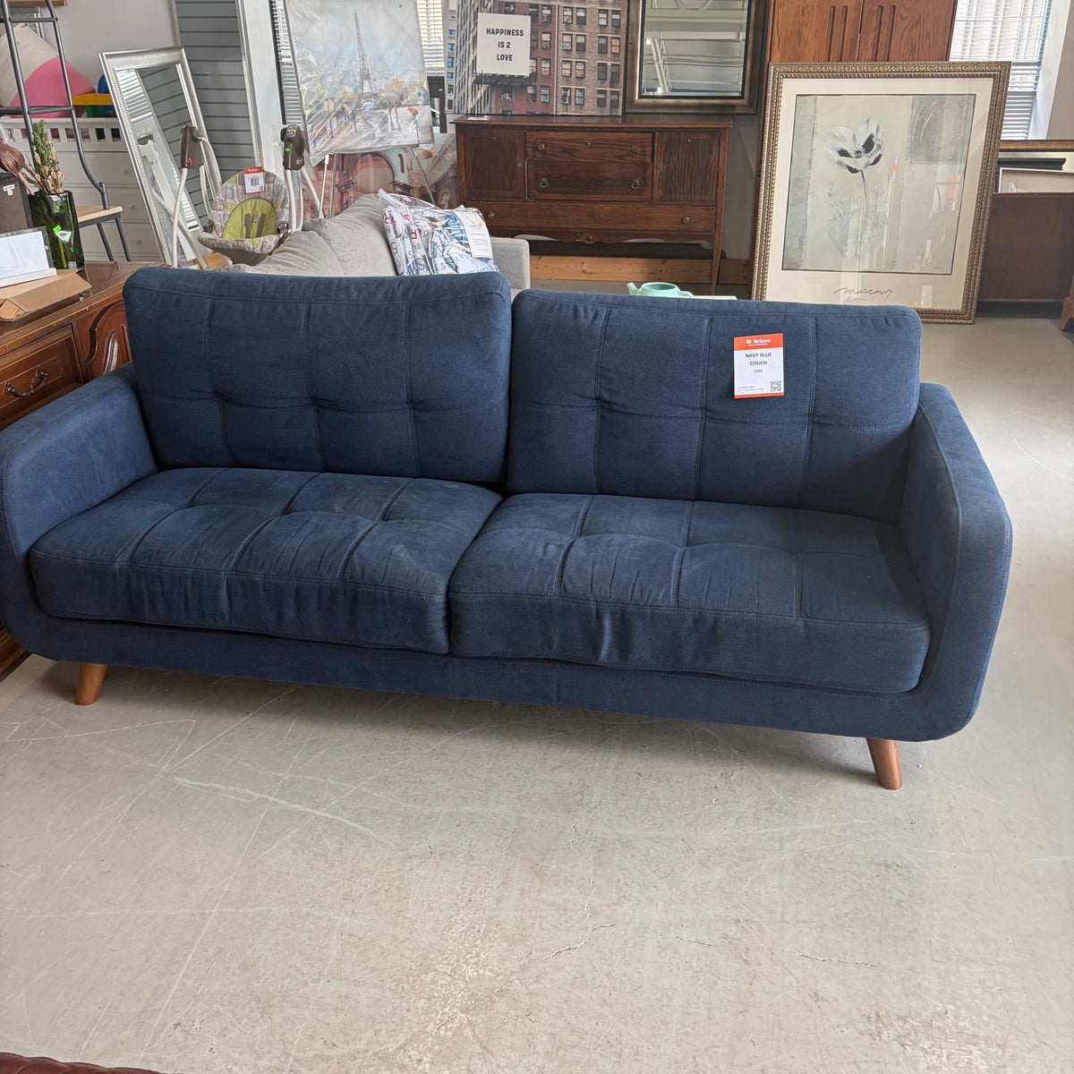 BLUE COUCH