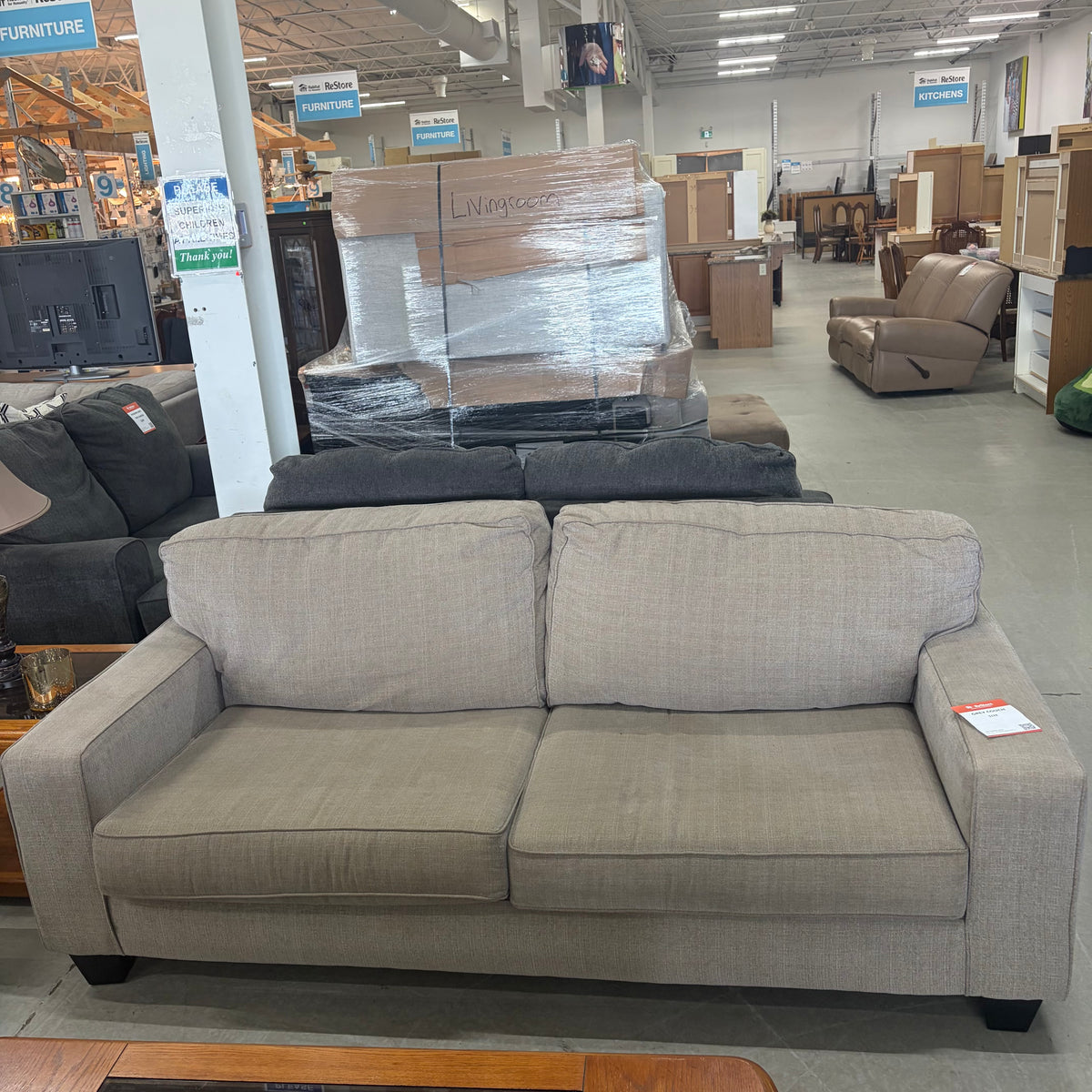 GREY COUCH