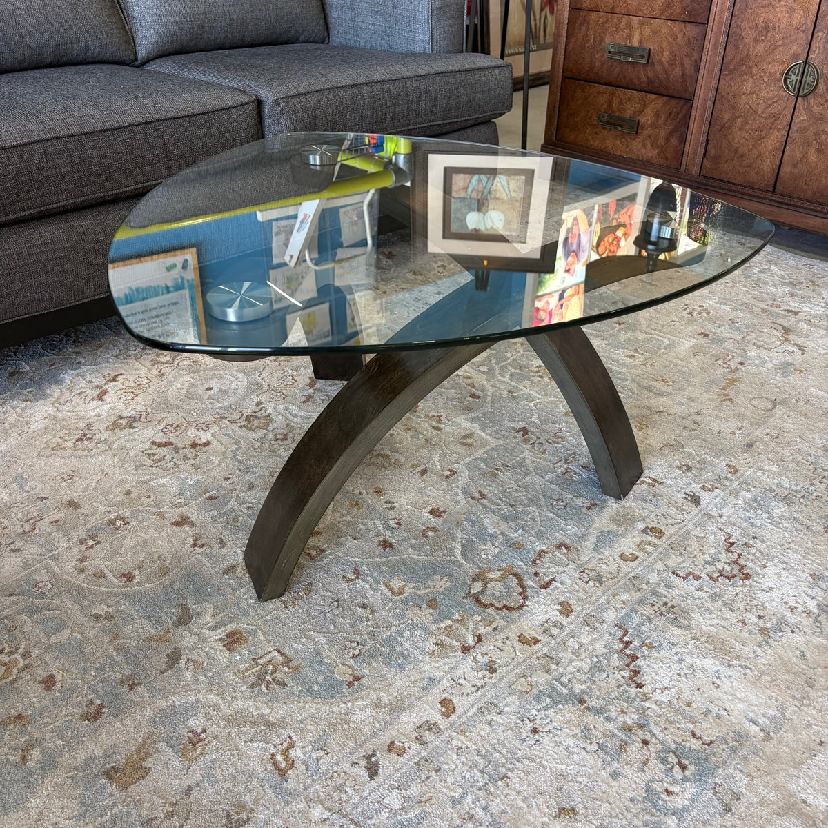 GLASS COFFEE TABLE