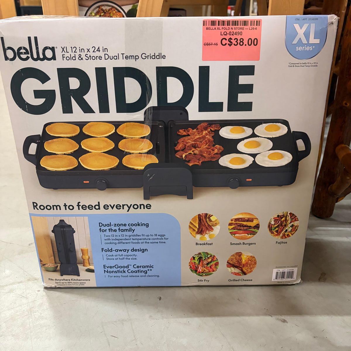 BELLA XL FOLD N STORE — L26-6