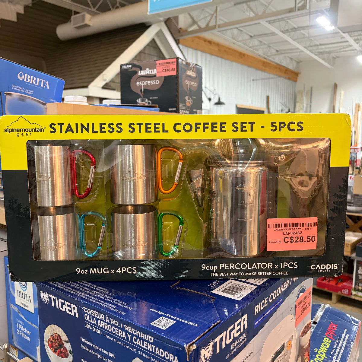 CADDIS COFFEE SET — L26-6