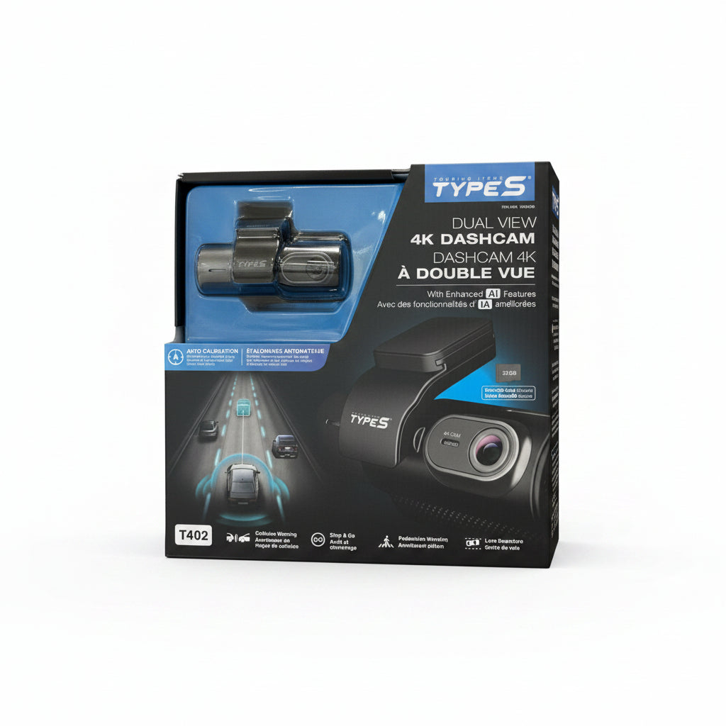 TYPE S DUAL VIEW 4K DASHCAM