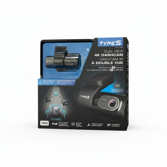 TYPE S DUAL VIEW 4K DASHCAM