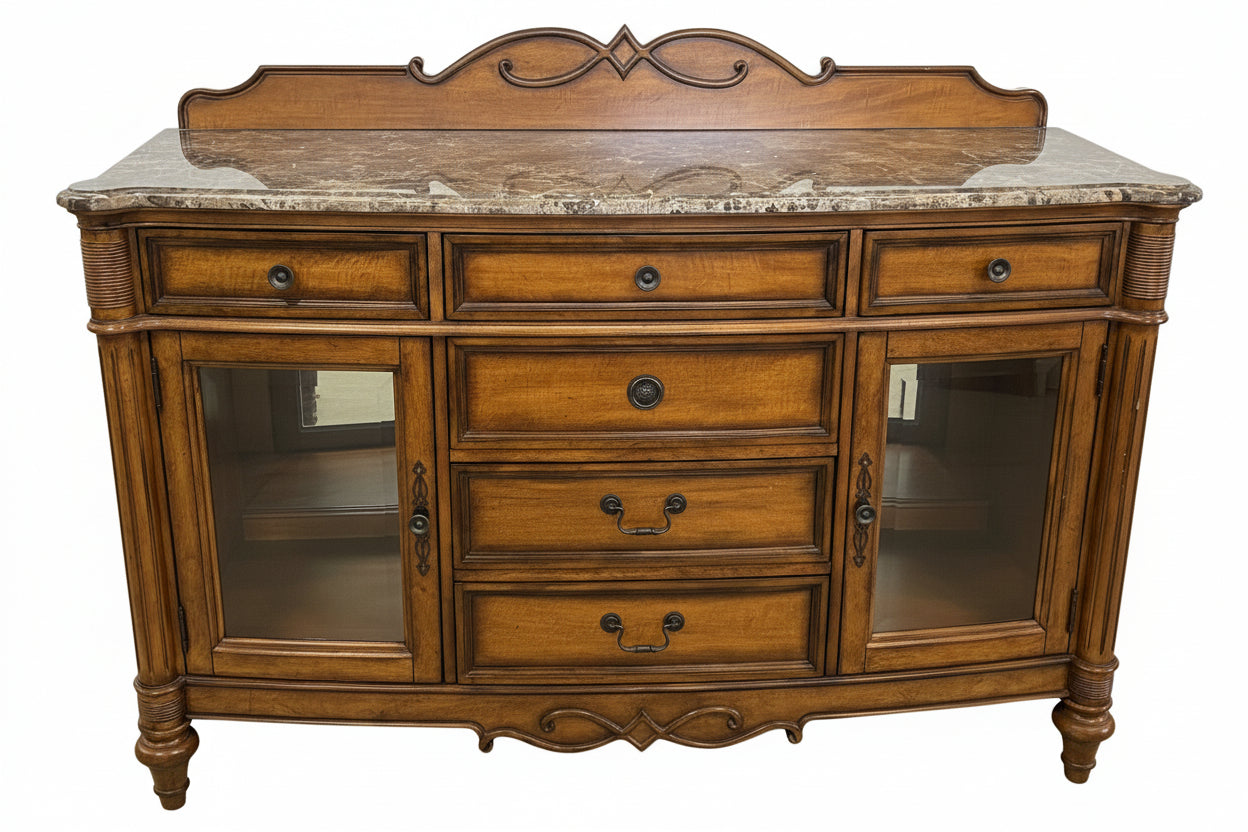 BUFFET WITH GRANITE