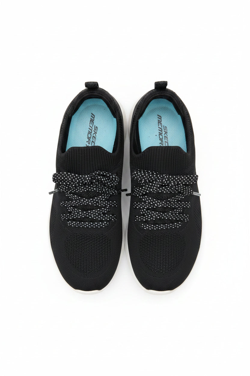 BLACK SKETCHERS SIZE 6
