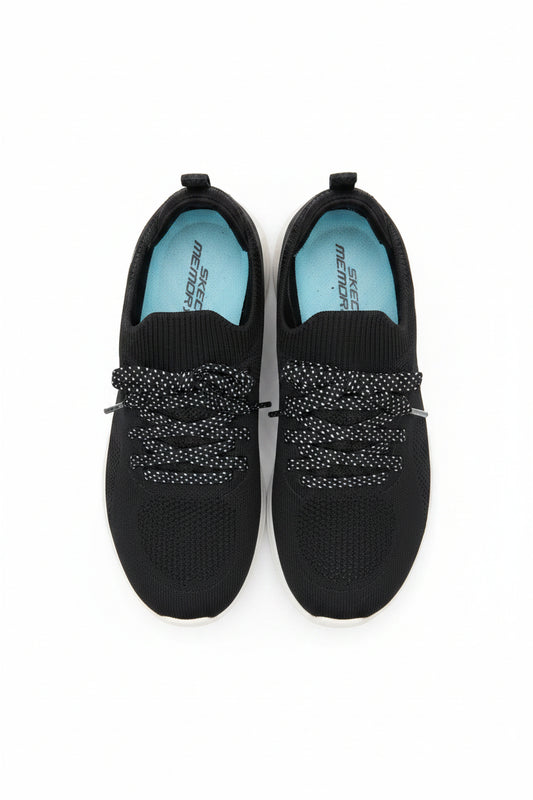 BLACK SKETCHERS SIZE 6