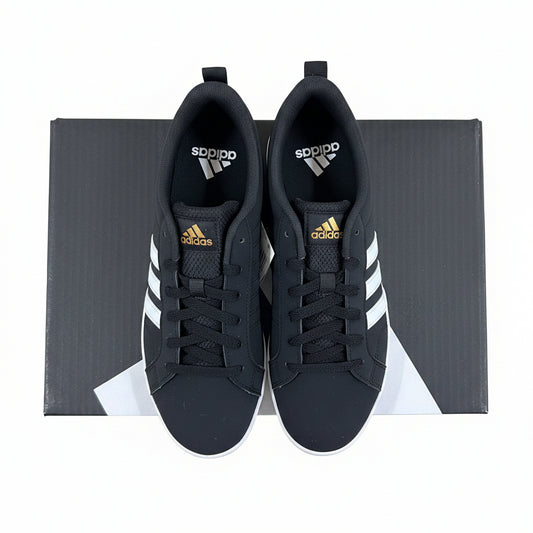 BLACK ADDIDAS SHOES