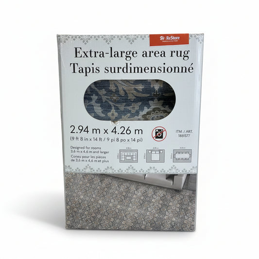 LQ - EXTRA LARGE AREA RUG 9FT8IN X 14FT