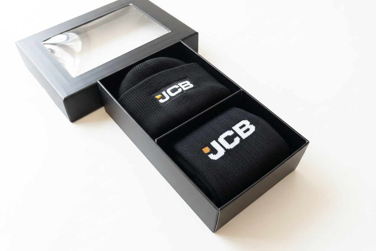 JCB THERMAL HAT AND SOCKS