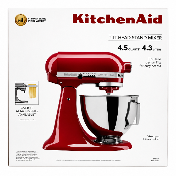 KitchenAid 4.5 QT Ultra Power Plus Stand Mixer with Tilt Head