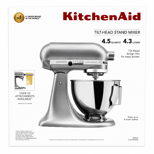 KitchenAid 4.5 QT Ultra Power Plus Stand Mixer with Tilt Head