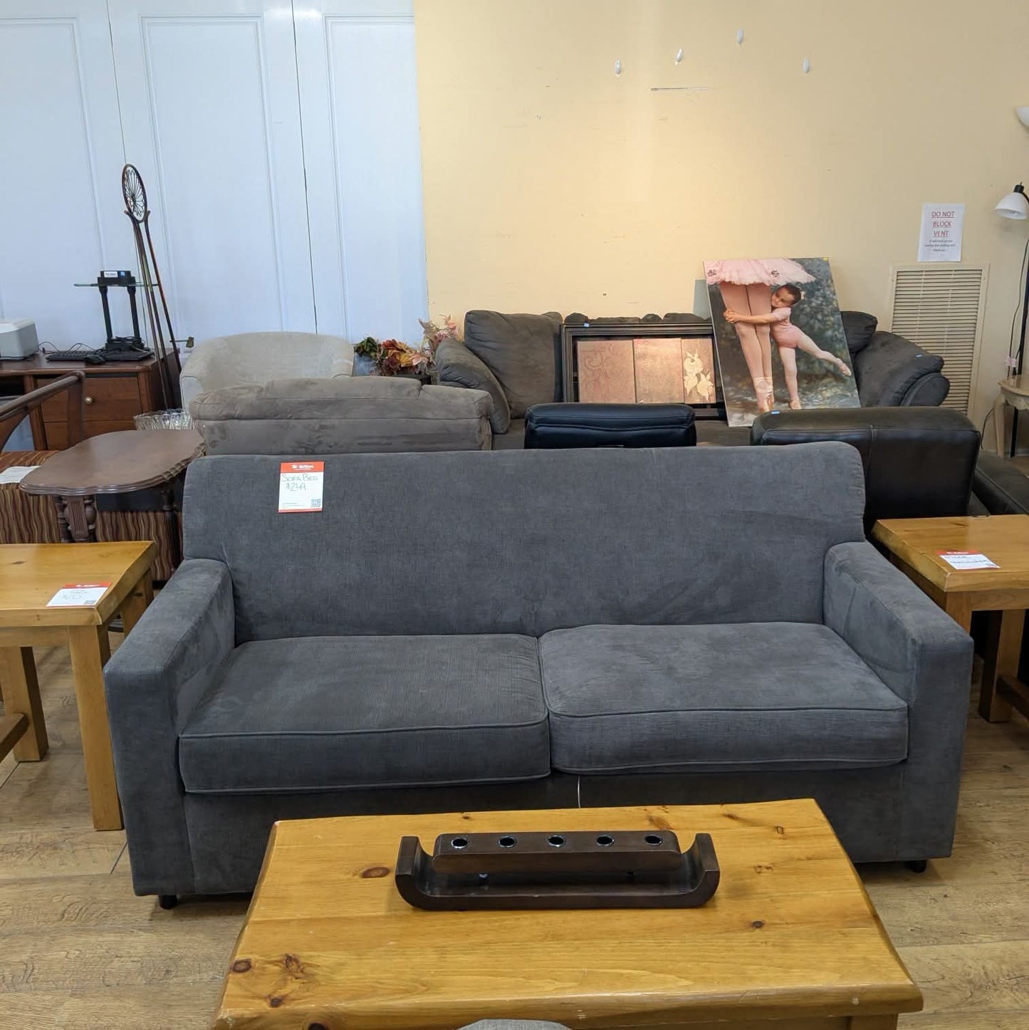 Gray Sofa Bed