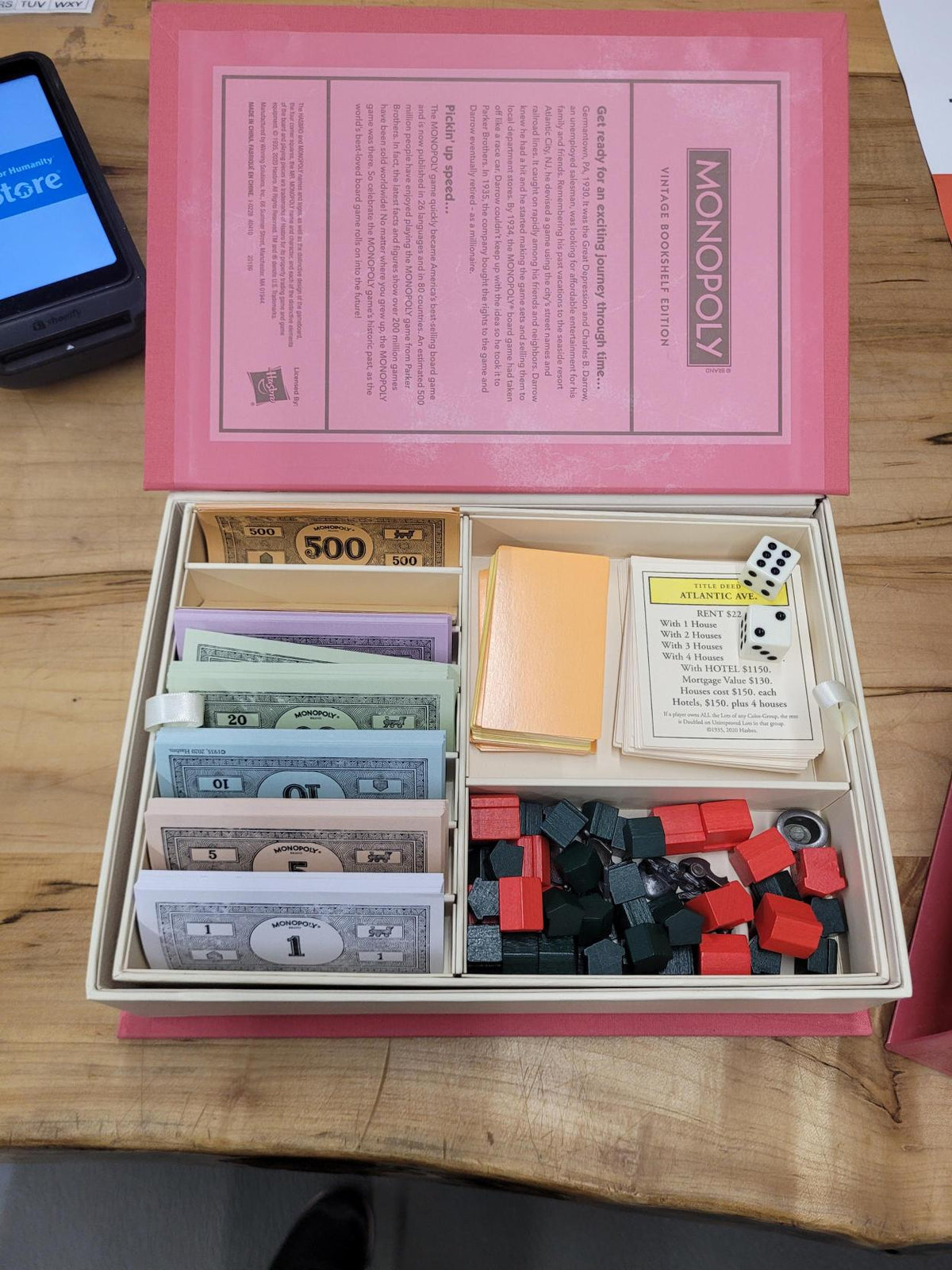Monopoly Vintage Bookshelf Edition