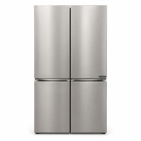 Stainless Steel Four-Door Refrigerator