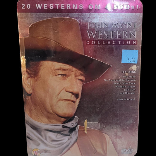 John Wayne Western Collection – 20 Movie DVD Set