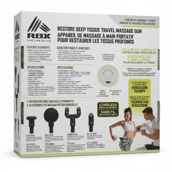 Deep Tissue Travel Massage Gun