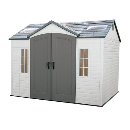 Lifetime Shed: 10' x 8'