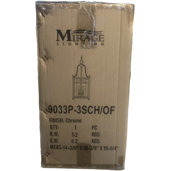 Mirage Lighting Chrome Chandelier