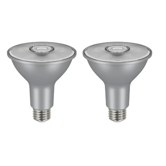 EcoSmart LED PAR30 Flood Light Bulbs - 2 pack