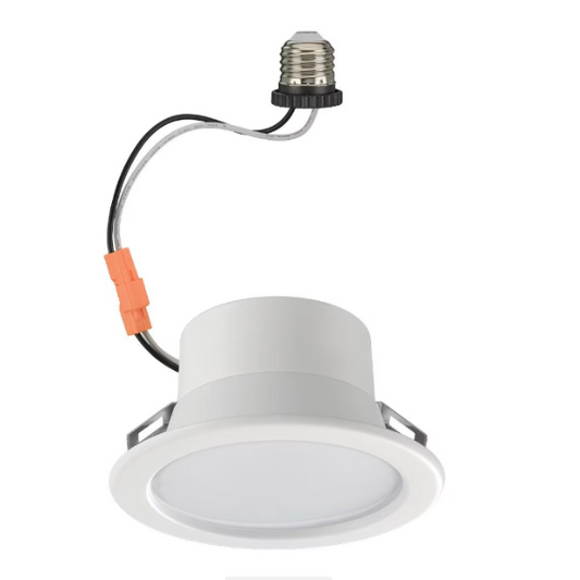 Commercial Electric 4 in. LED Smart Tunable Recessed Trim Pot Light
