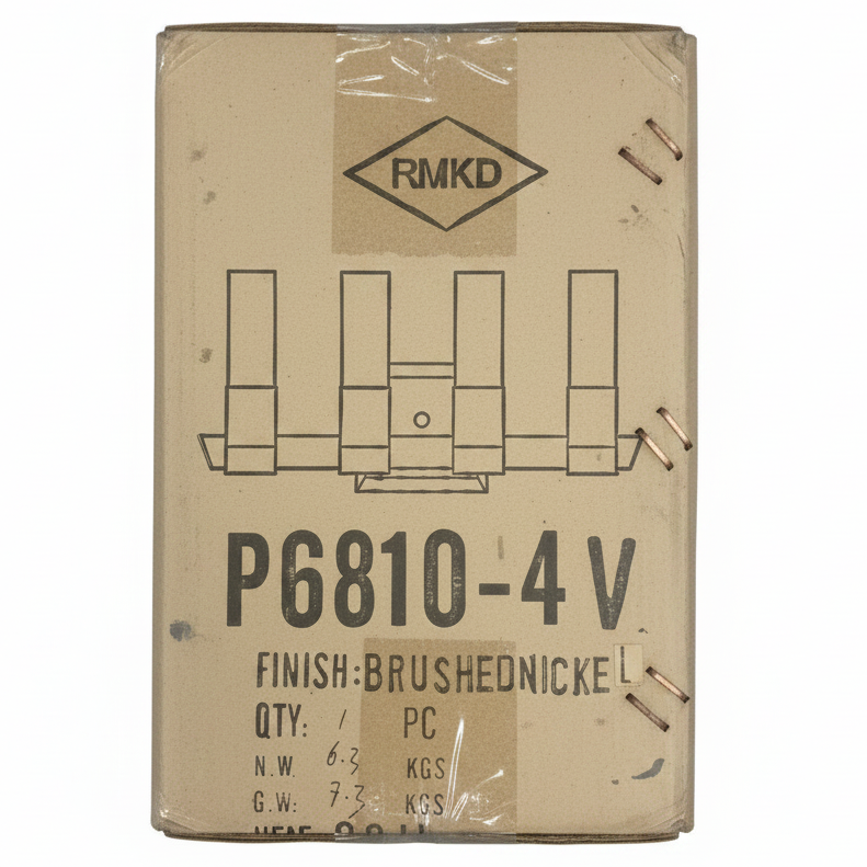 RMKD 4-Light Brushed Nickel Light Fixture