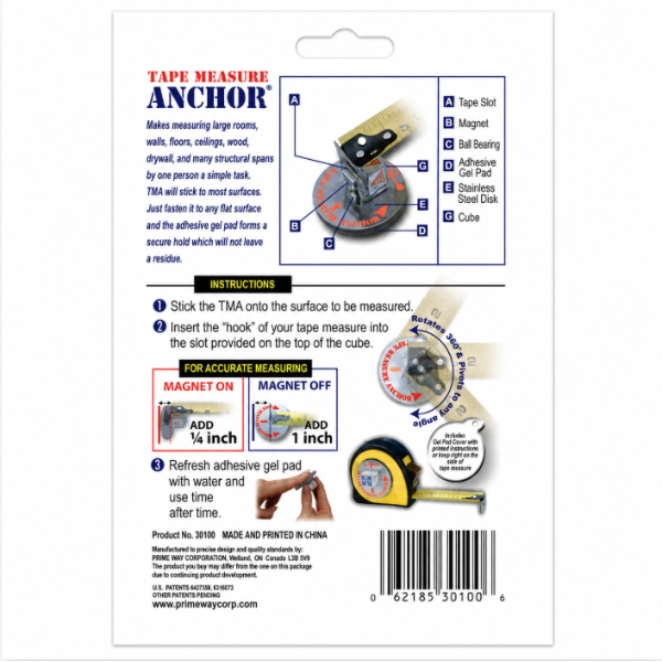 Tape Measure Anchor