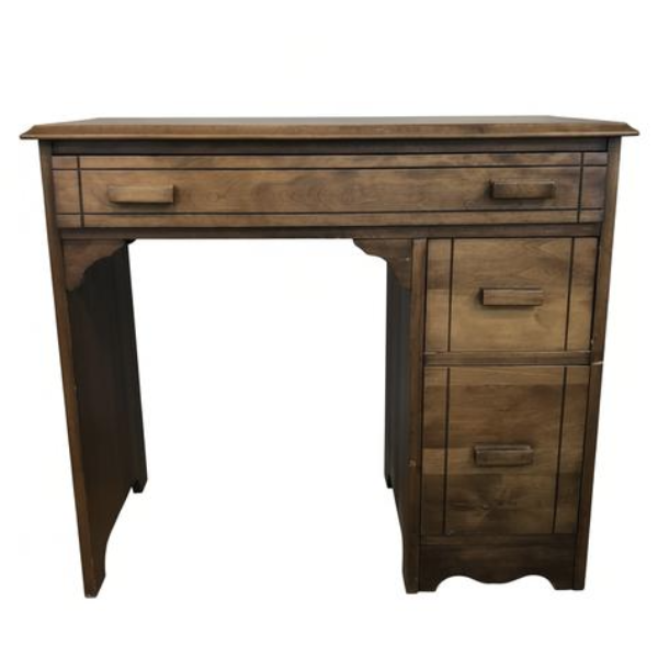 Solid Wood Rustic Writing Desk