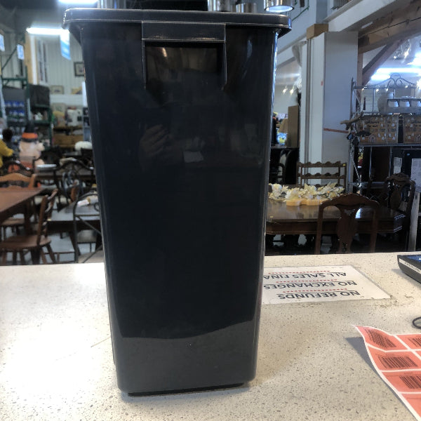 Pull-Out Grey Trash Can