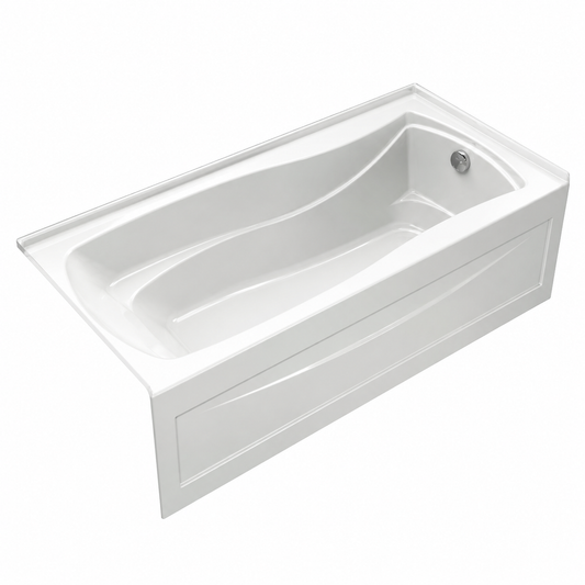 Mariposa 6' One-Person Acrylic Bath – Right-Hand Drain