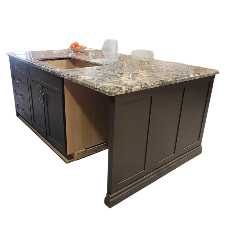 Kitchen Island with Granite