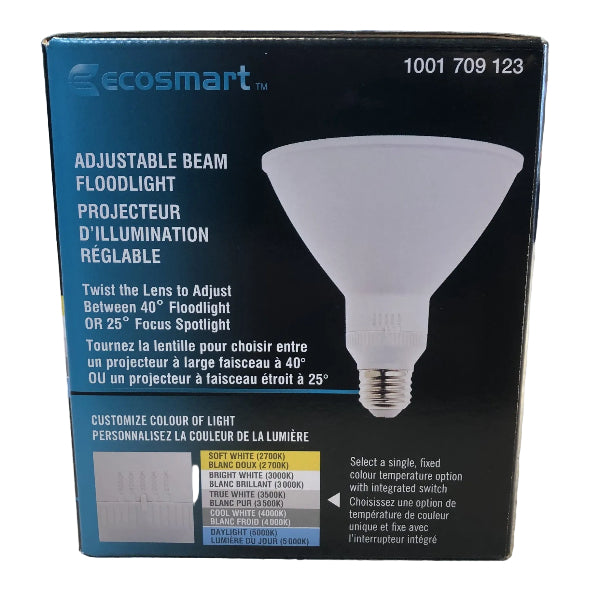 EcoSmart LED PAR38 Adjustable Beam Flood Light