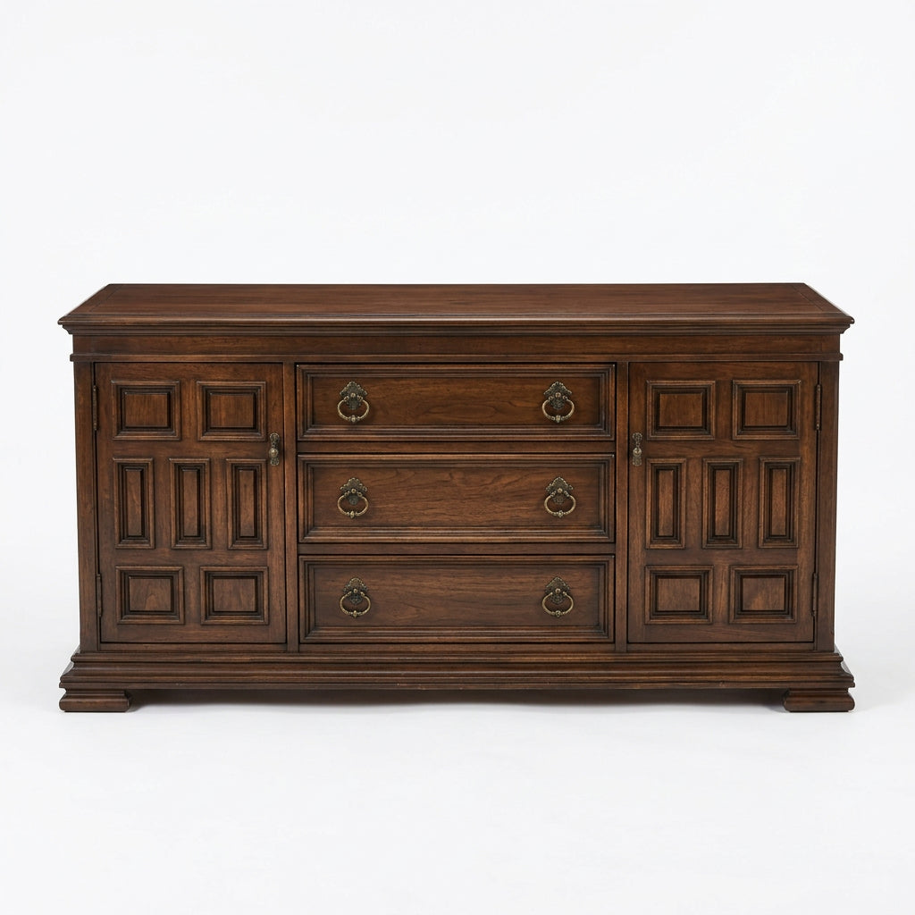 DARK WOOD DRESSER