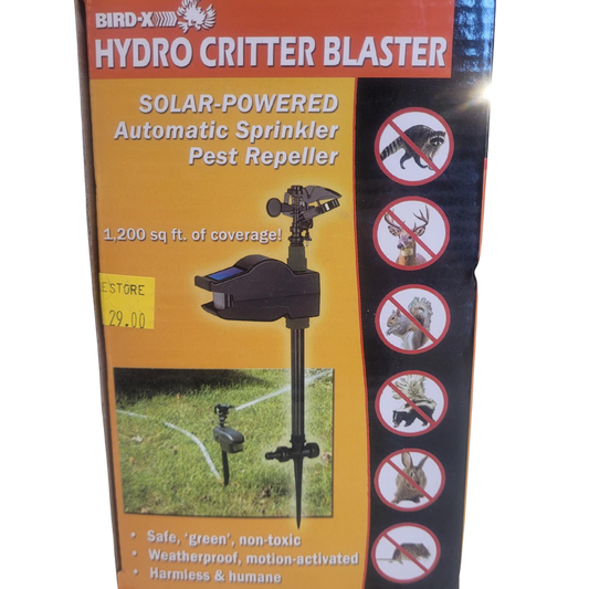 Motion Activated Solar Sprinkler Animal Repeller