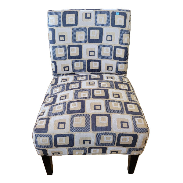 Modern Geometric Accent Chair