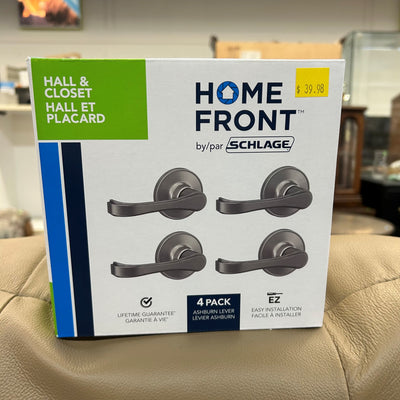 4-Pack Hall & Closet Levers
