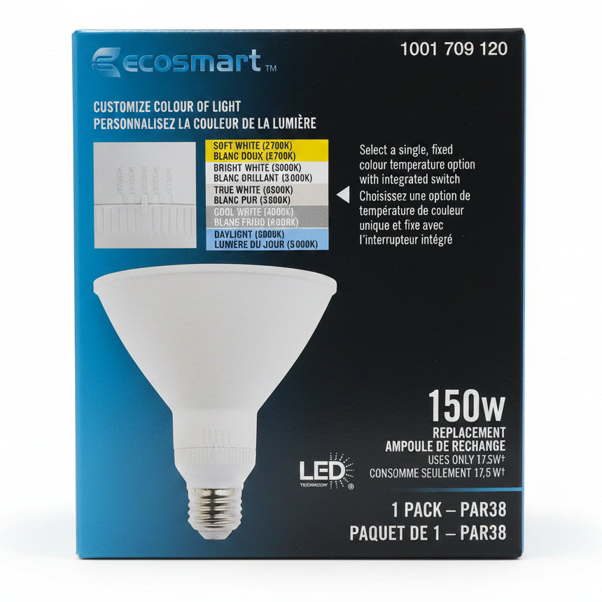 EcoSmart LED PAR38 17.5-Watt Flood Light