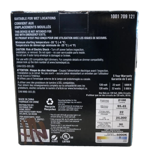 EcoSmart LED PAR38 Flood Light