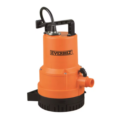 Everbilt 1/4 HP 2-in-1 Utility Pump