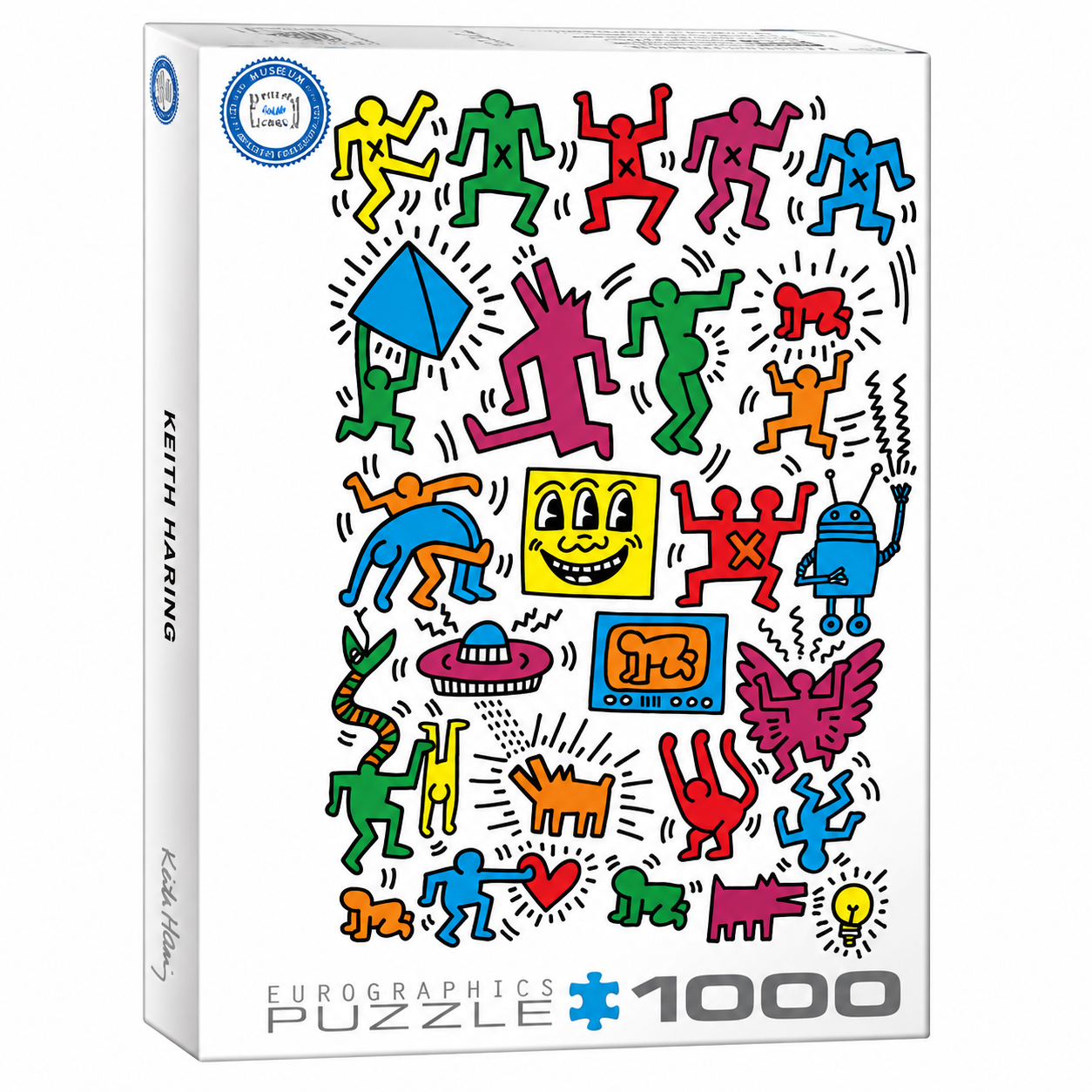 LQ-EuroGraphics Keith Haring 1,000-Piece Puzzle – Brand New