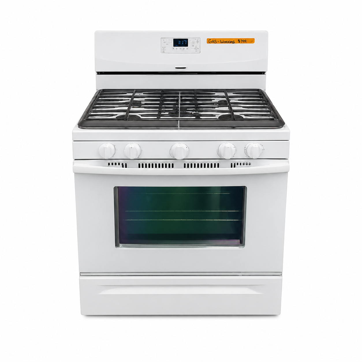 White Gas Range