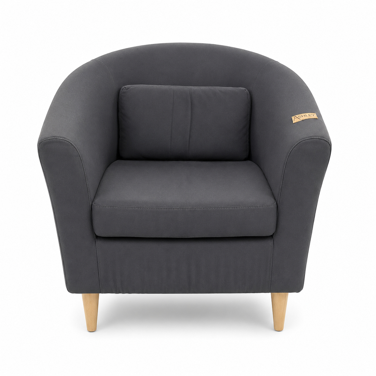 Modern Gray Accent Chair