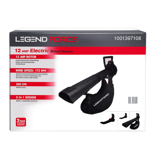 Legend Force 12-Amp Electric Blower/Vacuum (New in Box)