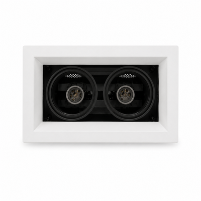 Modern Dual Adjustable Recessed Ceiling Light Fixture