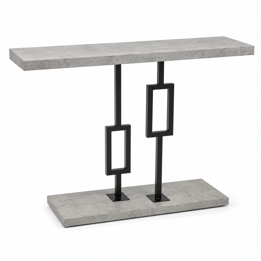 Modern Geometric Console Table