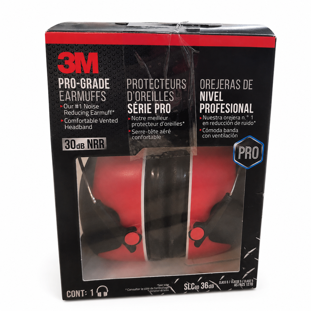 3M Pro-Grade Noise-Reducing Earmuffs