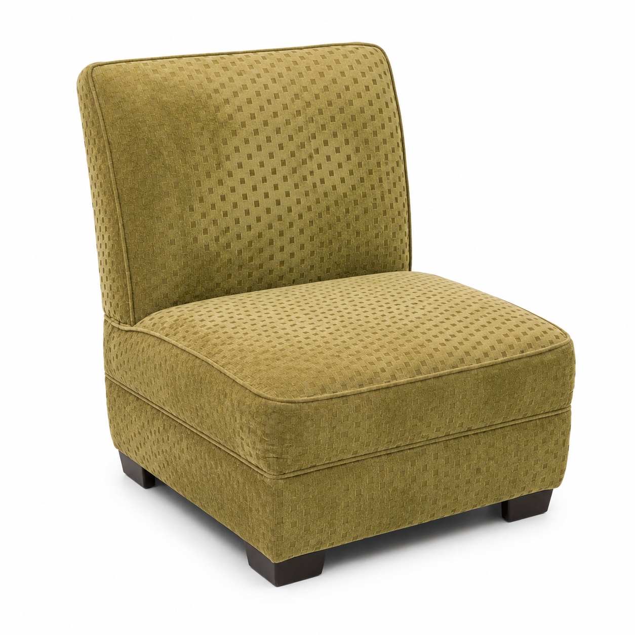 Modern Olive Green Accent Chair