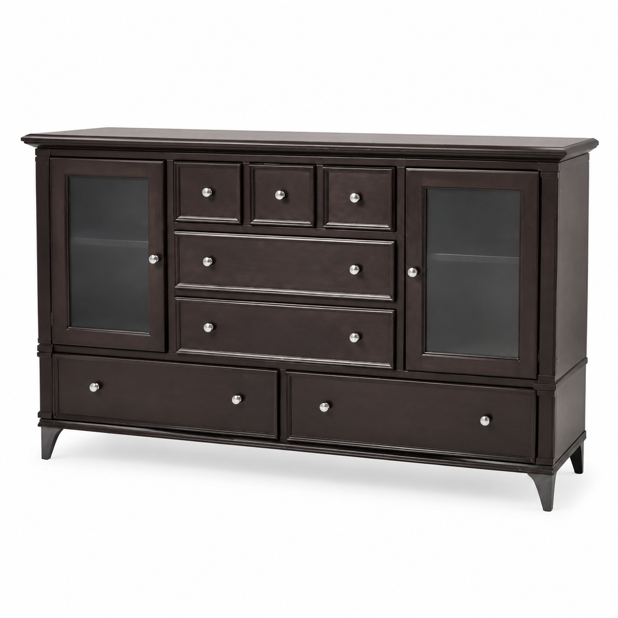 Dark Espresso Storage Cabinet