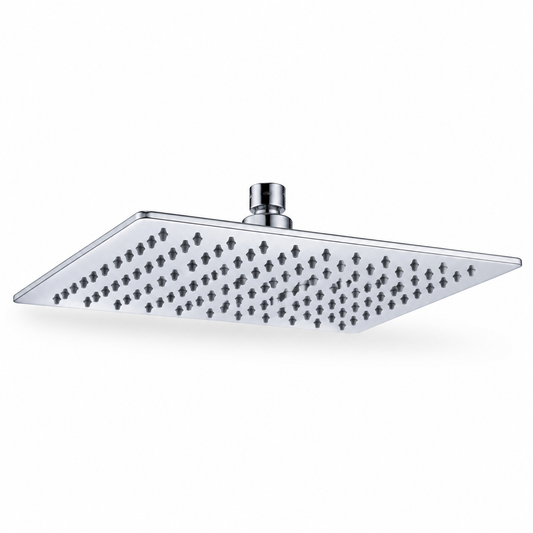 Glacier Bay 10-Inch Square Rain Showerhead – Chrome